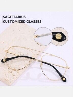 Firmoo Optical Sagitarius Aviator Eyeglasses Frame